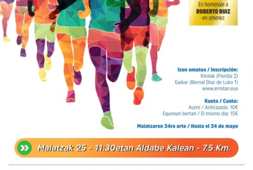 Errota Anitza herri 2025 lasterketa