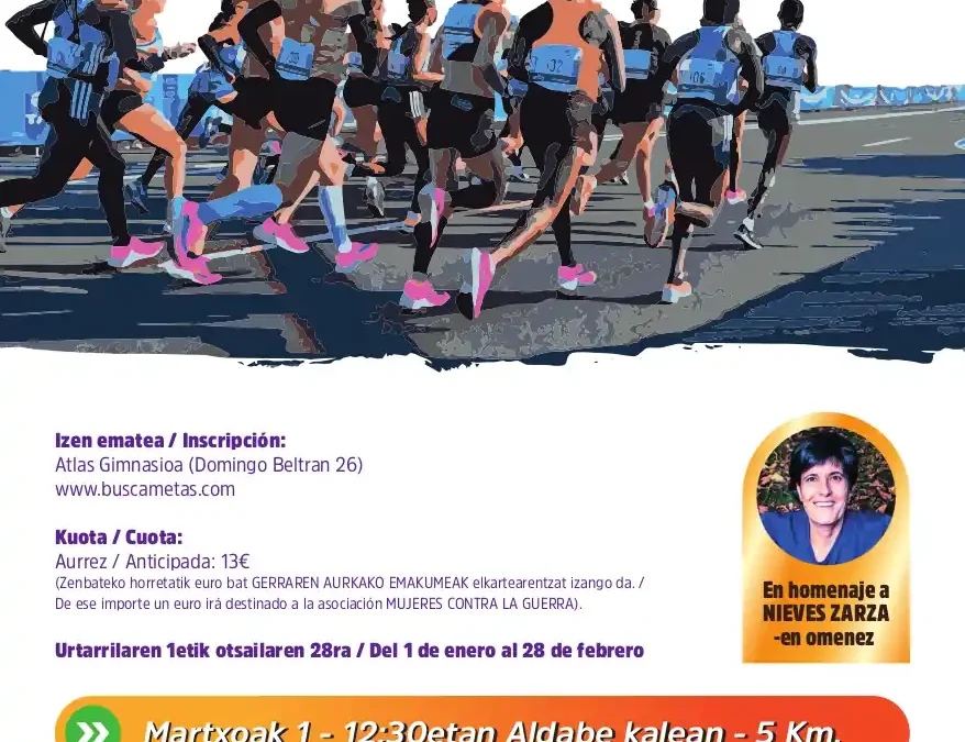 I. Errota Morea’26 lasterketa feminista