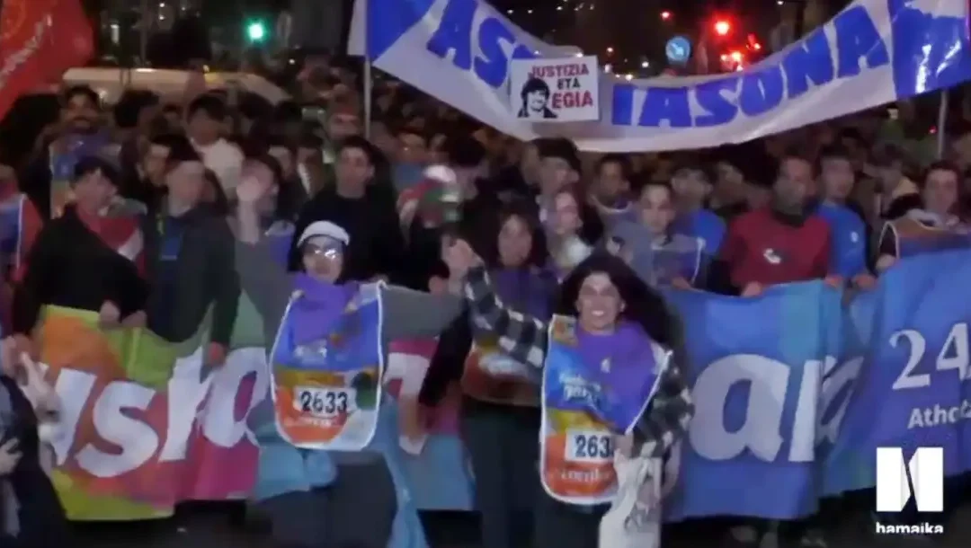 Errota eskolak egin du Korrika 2633. kilometroa